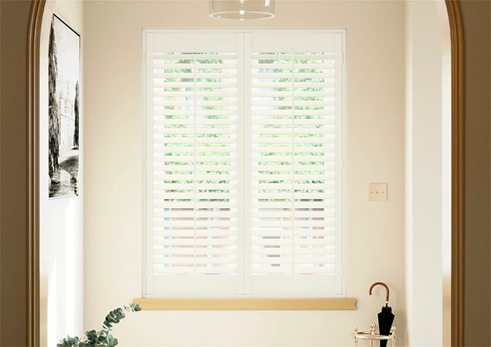 Bromley, Ivory Cream - Full Height Twist&Fit Plantation Shutter - Image 3